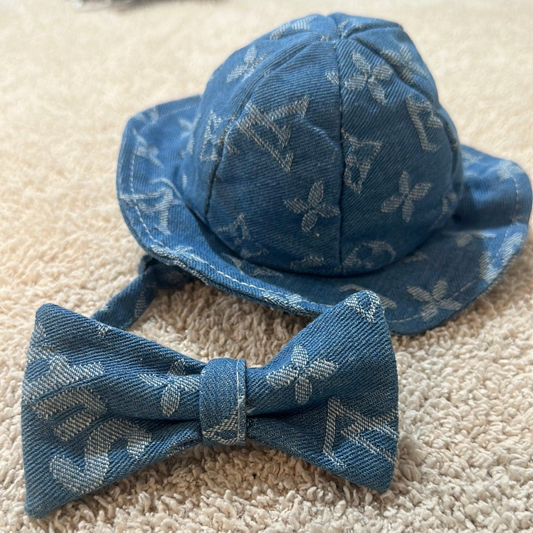 LOUIS PAWTON Hat & Bow Tie